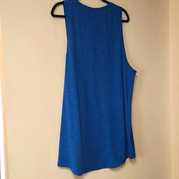 Under Armour Heat Gear, Men's Tank, XXL loose, Blue - Picture 8 of 12